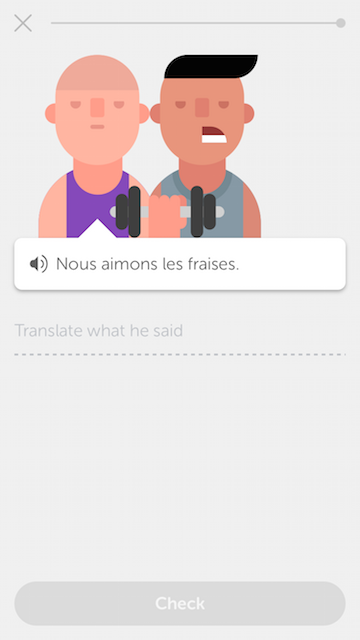 Illustration for article titled I'm Loving Updated Mobile Duolingo *edited*